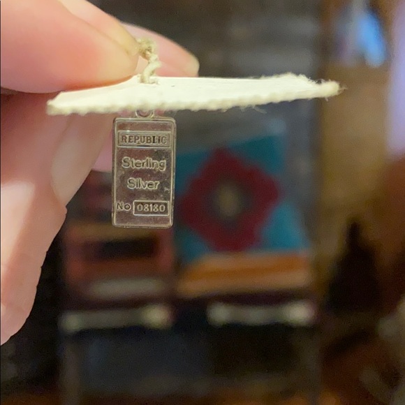 Fisher Silver ‘Silver Bar’ Charm NWT - Picture 3 of 5
